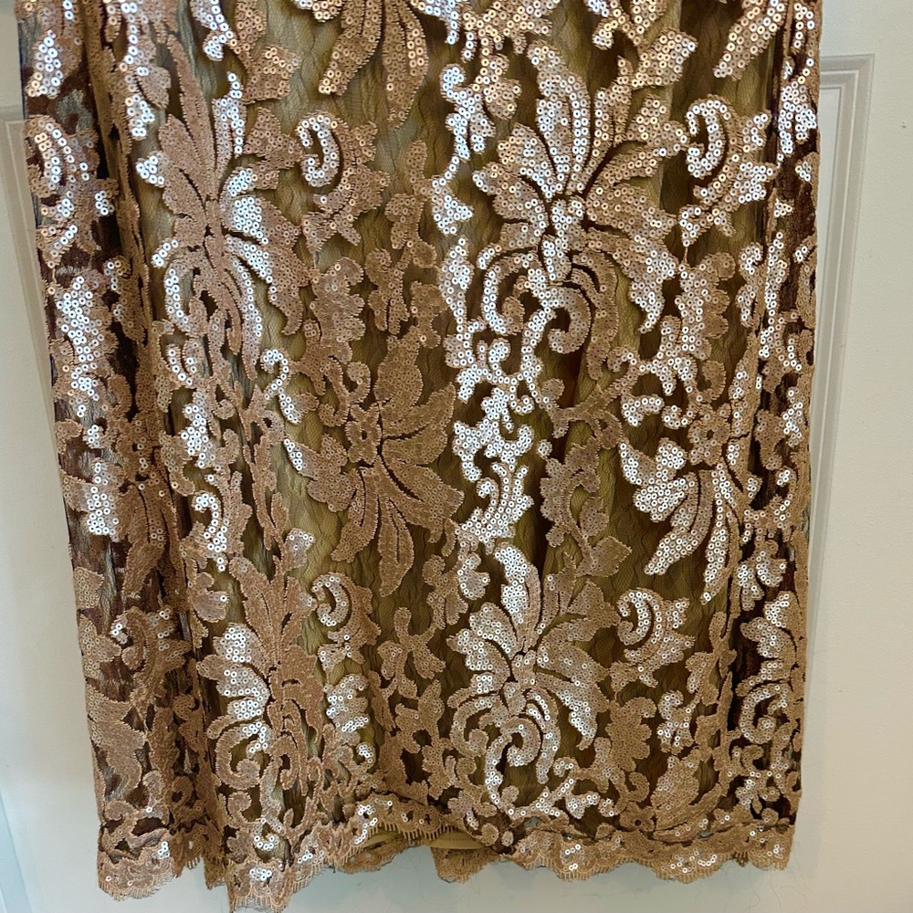 Tadashi Shoji Exquisite Sequin Mother of the Bride Gown - Picture 5 of 9